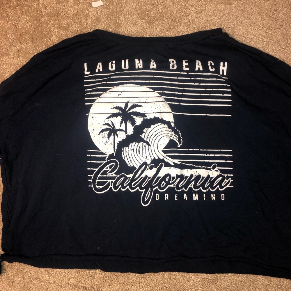 California Crop Top - French Pastry